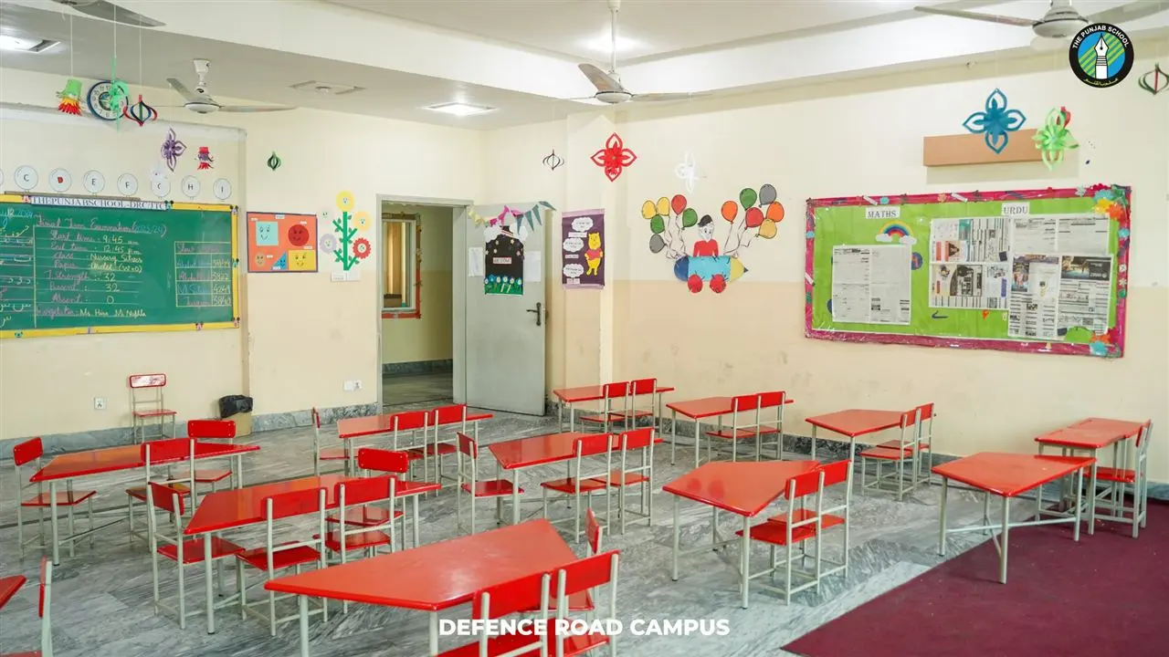Nursery classroom at the Defence Road Campus